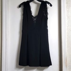 Black cocktail dress